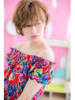 太陽が似合う！メリハリ*エアリーショート