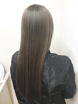 ヘアデザイン ディクト(hair design D.c.t) [D.c.t]ロング艶グレージュ　by平田ヒデカズ