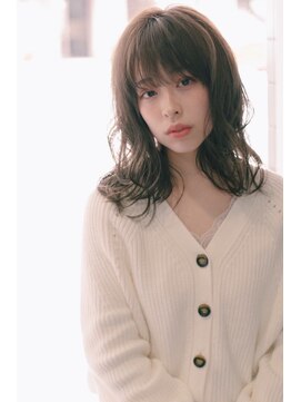 ソアヘアー(Soar hair) 【soar】medium layer grey purple