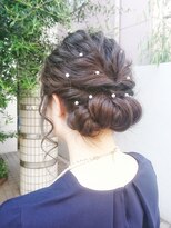 ヘアーサロン ニュアンス(HAIR SALON nuance) ギブソンタック ヘアアレンジ
