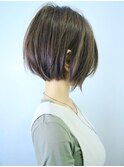 【morio池袋】大人かわいい丸みのあるショートボブ♪