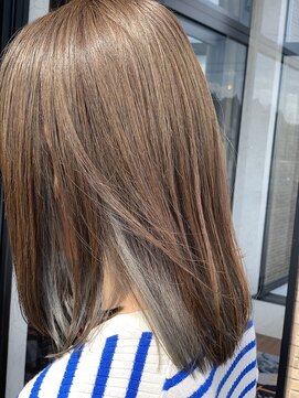 エイト プラット 渋谷2号店(EIGHT plat) ミルクティーベージュ&ブロンドベージュ