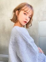 エース (ACE) ACE  横浜 透明感くびれボブ×ミルクティーベージュ
