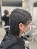 アークヘアーシェリー 萱島店(Arc hair Cherie) 切りっぱなしボブ