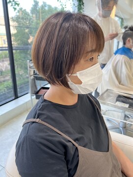 ニューヨークニューヨーク 寝屋川店(NYNY) 大人可愛いショートボブ