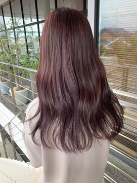 イーストハムアール(EAST HAM r) さらさら/ワインレッド