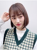 ナチュラルボブ_ショコラアッシュヘルシースタイル_69002
