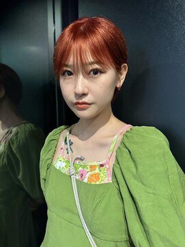 レオニード 表参道(LEONID) オレンジショート