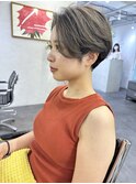 【Owll】20代30代40代刈り上げ大人ハンサムスタイル グレージュ