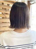 大人ハイライト/シークレットハイライト/抜け感ベージュショート