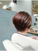 丸みショートヘア