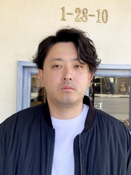 エイミーバイアフロート(amie  by afloat) 簡単スタイリングのアップバングパーマ〇