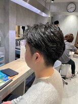 アイディール 心斎橋店(:ideal)&nbsp;スーツ短髪ツーブロック束感モテる黒髪