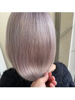 ミラシィ 稲毛(Mirashy)&nbsp;ブリーチ３回！！ホワイトシルバー