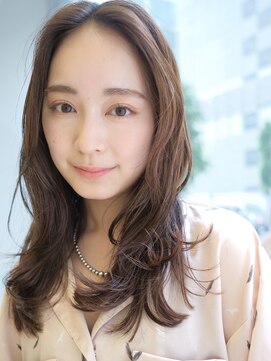 ビュートリアム265(BEAUTRIUM 265) レイヤーカット/レイヤーカットロング/顔周りレイヤー/ベージュ