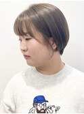 【松戸　石山】大人可愛い丸みショートナチュラルショート