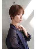 小顔似合わせカット愛されクールショート20代/30代40代50代/難波