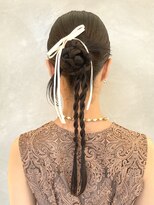 シアン(SYAN) 韓国ヘア/ロングアレンジ/お呼ばれヘア【shiho】