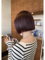 リリーアンドコー(LILY&CO.)&nbsp;mini bob  /  pink brown