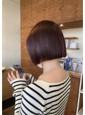 mini bob  /  pink brown