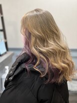 フェアリーテール つきのわ店&nbsp;ホワイトベージュインナーカラー