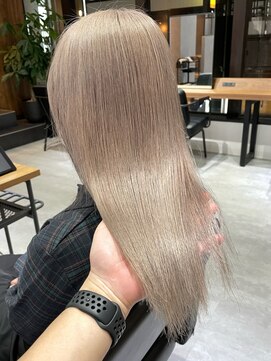 ネクスト 池袋(NEXT) ミルクティー/ベージュ/ダブルカラー/ハイトーン/池袋