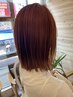 カット＋オーガニックカラーリタッチ＋クイックアロマスパ￥7500