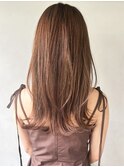 セミディ斜めバングナチュラルカール外ハネボブ#504f0322