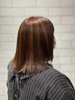 ビスイル 秋葉原店(Vis ill) くせ毛風ウルフパーマ前髪パーマミニウルフアッシュブラック