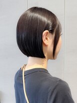 ロンド ロワール 門前仲町(Lond Loire)&nbsp;ボブショートボブ縮毛矯正ベージュグレージュ門前仲町