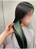 【MEI】インナーで可愛くミントグリーン◎