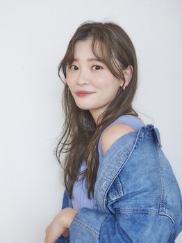 シェノン 赤羽店(CHAINON)の写真/印象を決める前髪,顔周り。アップスタイルも可愛い後れ毛カットや顔周り姫カットレイヤーワンホンヘア◎
