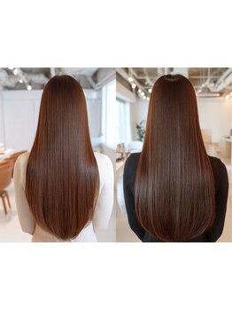 髪質改善のプロが髪の悩みを解決!ケアブリーチ,イルミナカラー取扱い◎[伊丹/髪質改善/白髪ぼかし/学割U24]