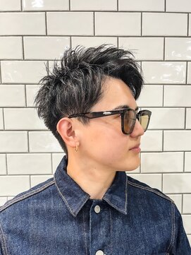ミスターマウントロックバーバーショップ(MR.MT.ROCK BARBER SHOP) ツーブロック ショート