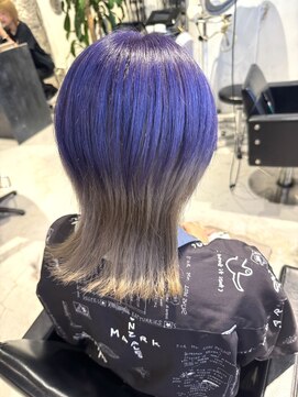 インク(inc) デザインカラー/ウルフヘア/ハイライト