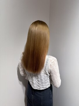 ビューブルー 亀戸錦糸町(VIEW BLUE) 美髪シアーカラー髪質改善レイヤーカット切りっぱなしボブ