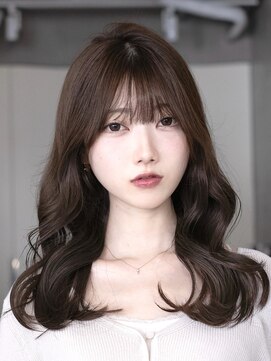 テクネ 天神大名(techne) 天神大名今泉ロングレイヤー韓国風くびれ巻き髪小顔透明感ヘア