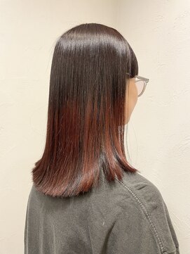 ボルドー グラデーションカラー 担当近森