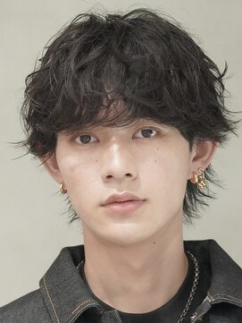 フィフスパーク(fifth PARK) 渋谷シャドウパーマルーズパーマメンズマッシュウルフ