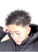 刈り上げスパイキーショート
