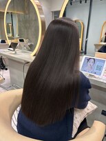 ロンドメリア 天神大名店(Lond Melia)&nbsp;着物ヘア/大人ガーリー/ダークアッシュ/似合わせカット