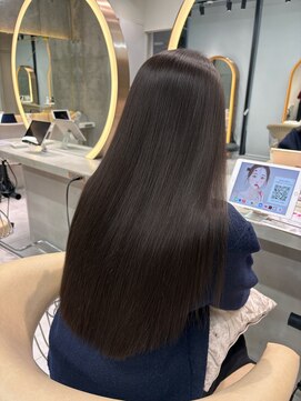 ロンドメリア 天神大名店(Lond Melia) 着物ヘア/大人ガーリー/ダークアッシュ/似合わせカット