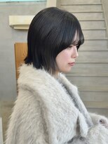 ユーラボラトリー(U LABORATORY)&nbsp;ぱつっとボブに顔まわりを流しやすくレイヤー【群馬/太田】