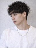 フェードナチュラルスペインカール軽めマッシュ/メイキー本厚木