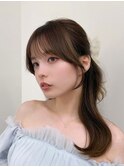 顔まわりカット