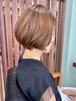 スー 自由が丘(suu)&nbsp;30代40代50代ショートボブ/明るい白髪染め/オーガニックカラー