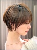 ショートボブ30代40代50代似合わせナチュラル小顔【倉田】