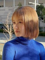 ジアン バイ ミルボン 西宮ガーデンズプラス(GIEN by milbon) ダークパープル/ナチュラルショート/ミルクブラウン/夏/西宮北口