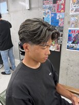 ザスーツブラザーズ 名古屋 金山店(THE SUITS BROTHERS) MEN'SHAIRウルフカルマパーマメンズショートイージーパーマ
