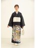 土日祝も使える♪持込み留袖着付＋ヘアセット　￥20,900